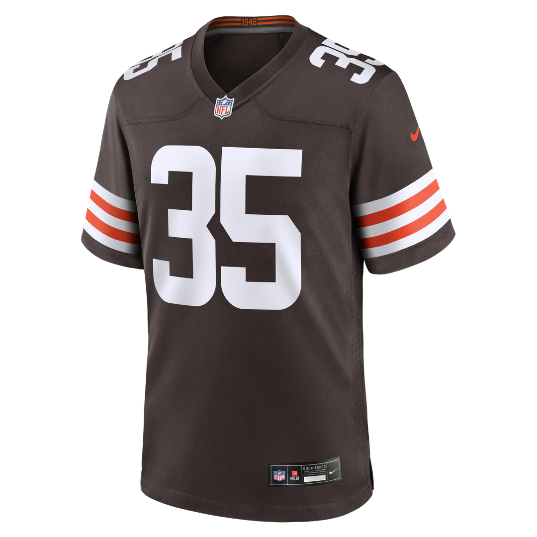 Cleveland Browns Toriano Pride Jr. Brown Team Game Jersey | NFL Football Jersey