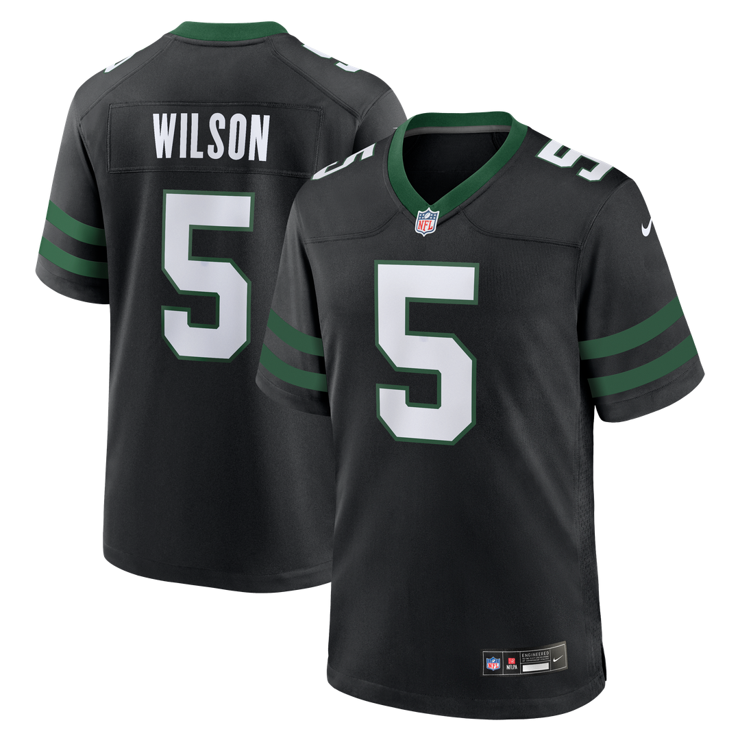 New York Jets Garrett Wilson Legacy White Game Jersey | NFL Football Jersey