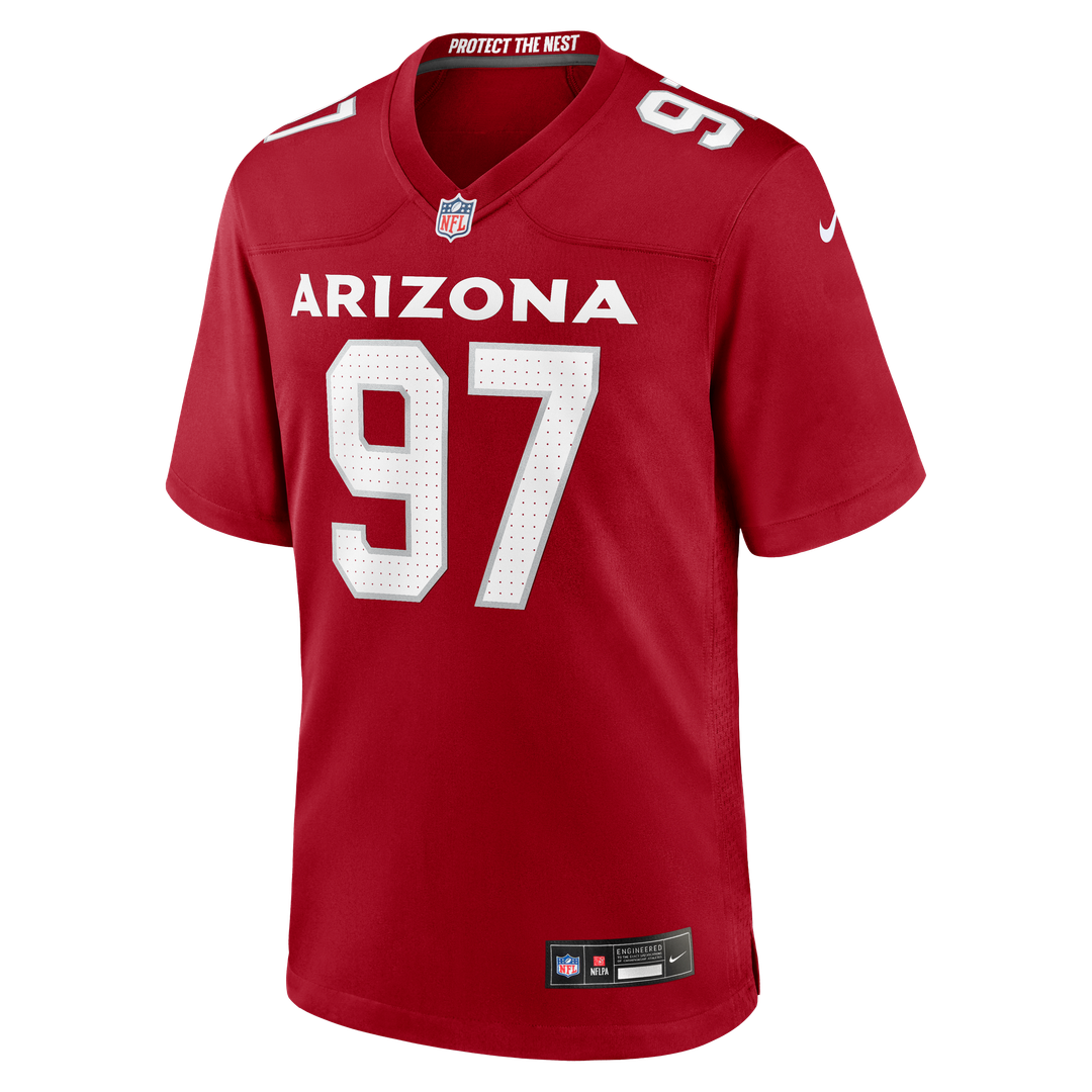 Arizona Cardinals Walter Nolen Cardinal Game Player Jersey | NFL Football Jersey