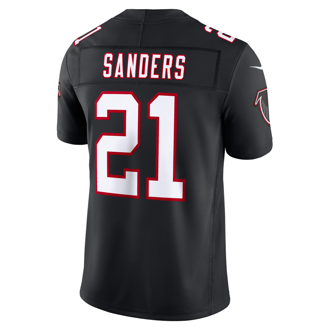 Atlanta Falcons Deion Sanders Black Alternate Throwback Vapor F.U.S.E. Stitched Retired Limited Jersey | NFL Football Jersey