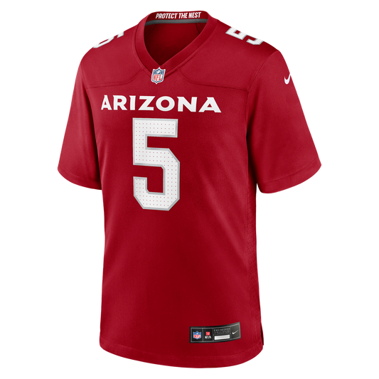 Arizona Cardinals Baron Browning Cardinal Team Game Jersey | NFL Football Jersey