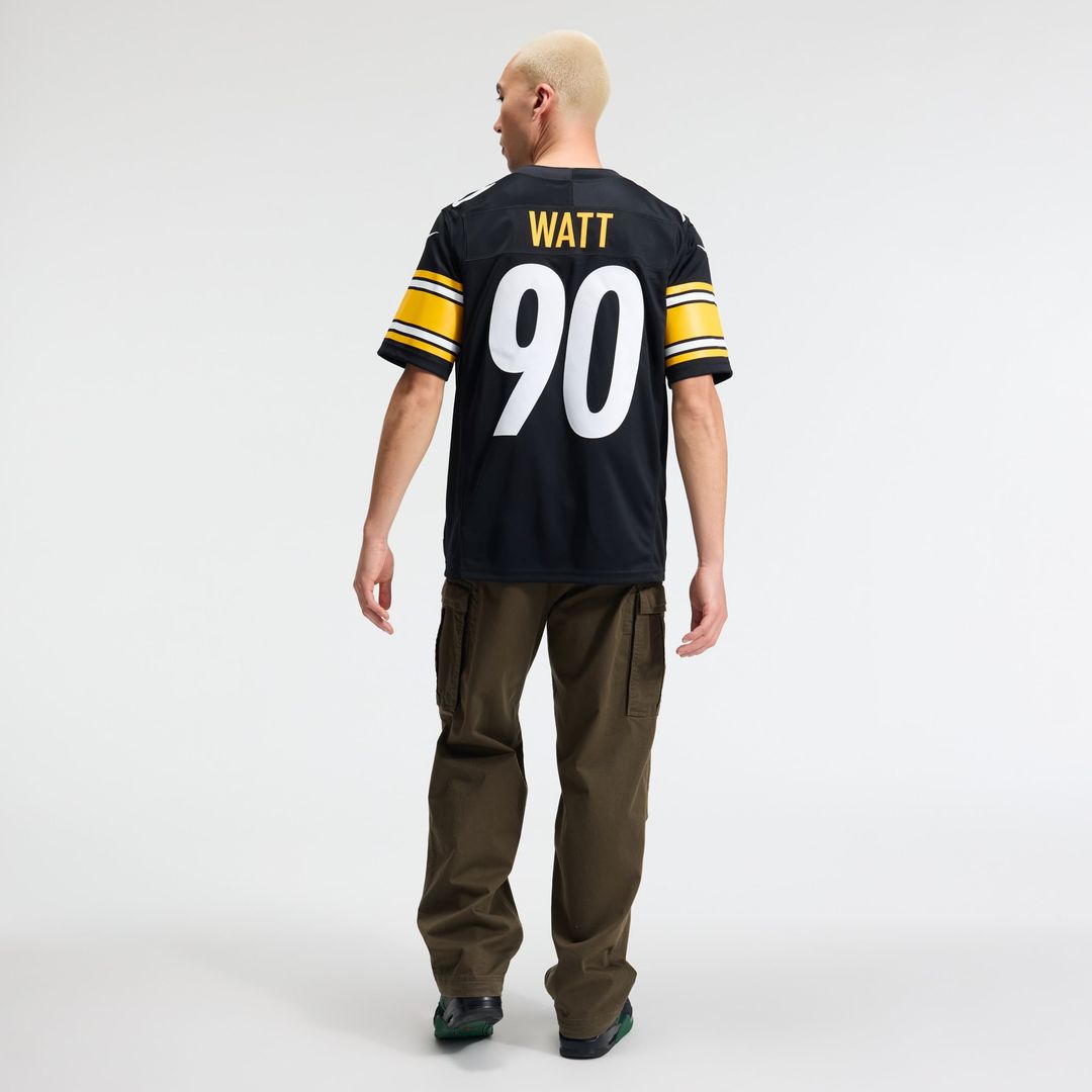 Pittsburgh Steelers T.J. Watt Gold Alternate Vapor F.U.S.E. Stitched Limited Jersey | NFL Football Jersey