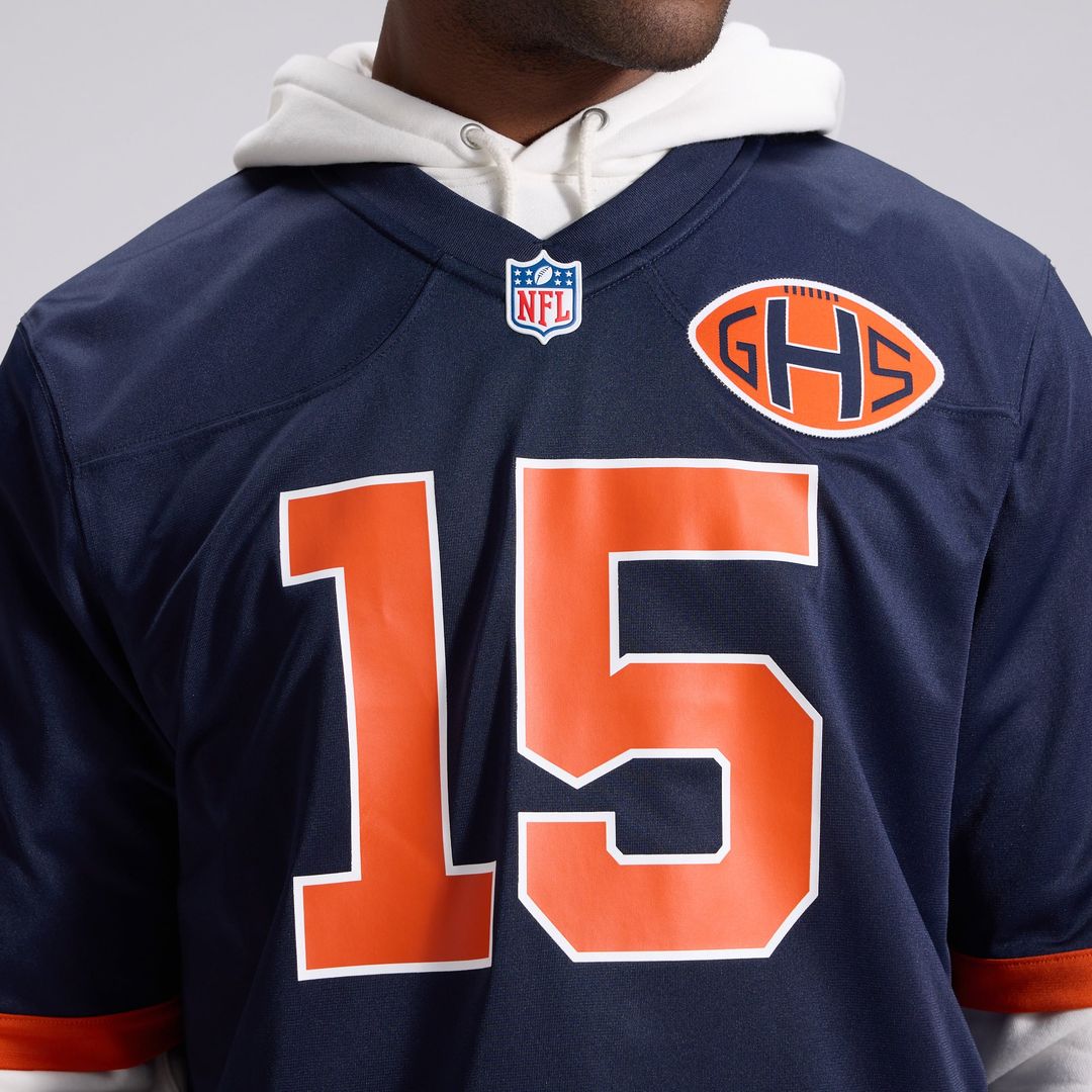 Chicago Bears Rome Odunze Navy 2026 Rivalries Collection Game Jersey | NFL Football Jersey