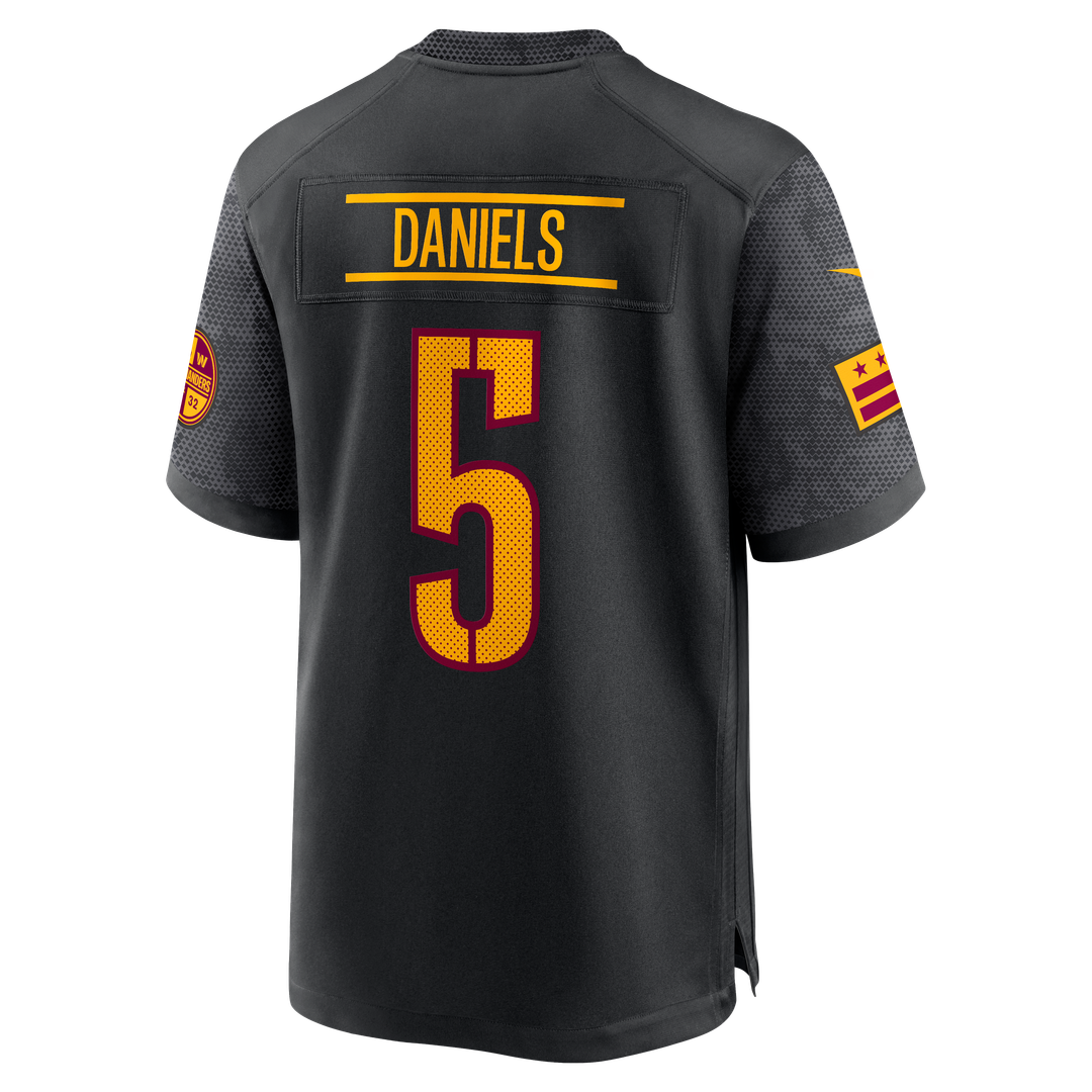 Washington Commanders Jayden Daniels Burgundy Player Game Jersey | NFL Football Jersey