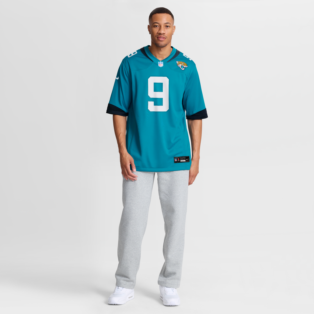 Jacksonville Jaguars Logan Cooke Black Game Jersey | NFL Football Jersey