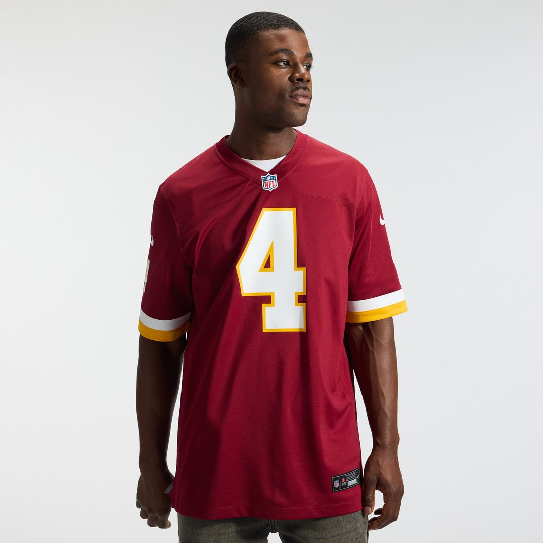 Washington Commanders Frankie Luvu Burgundy Game Jersey | NFL Football Jersey