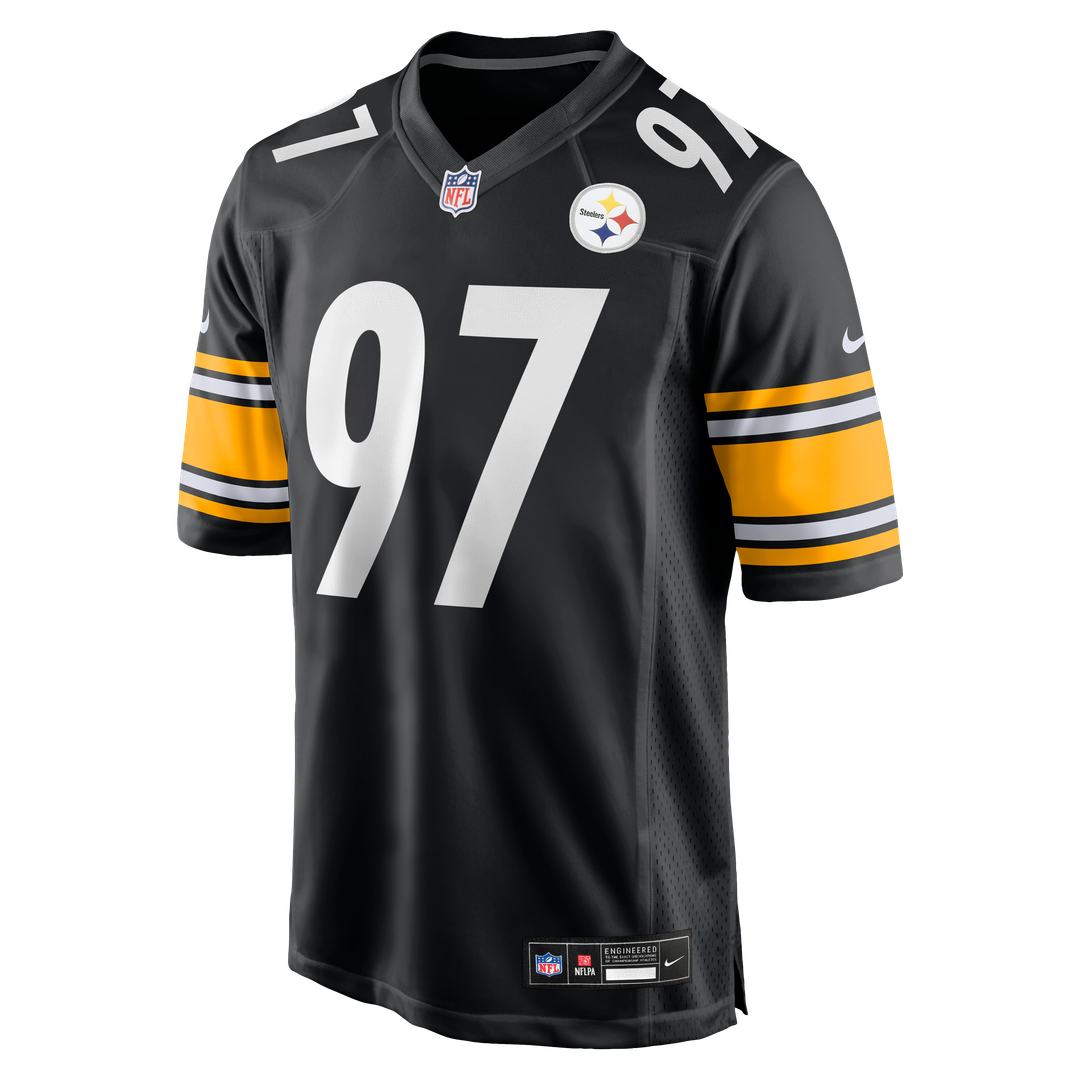Pittsburgh Steelers Cameron Heyward Black Game Jersey | NFL Football Jersey
