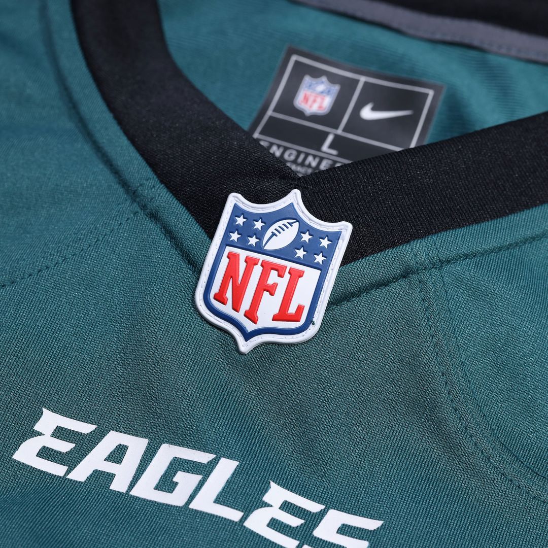 Philadelphia Eagles DeVonta Smith Midnight Green Team Game Jersey | NFL Football Jersey