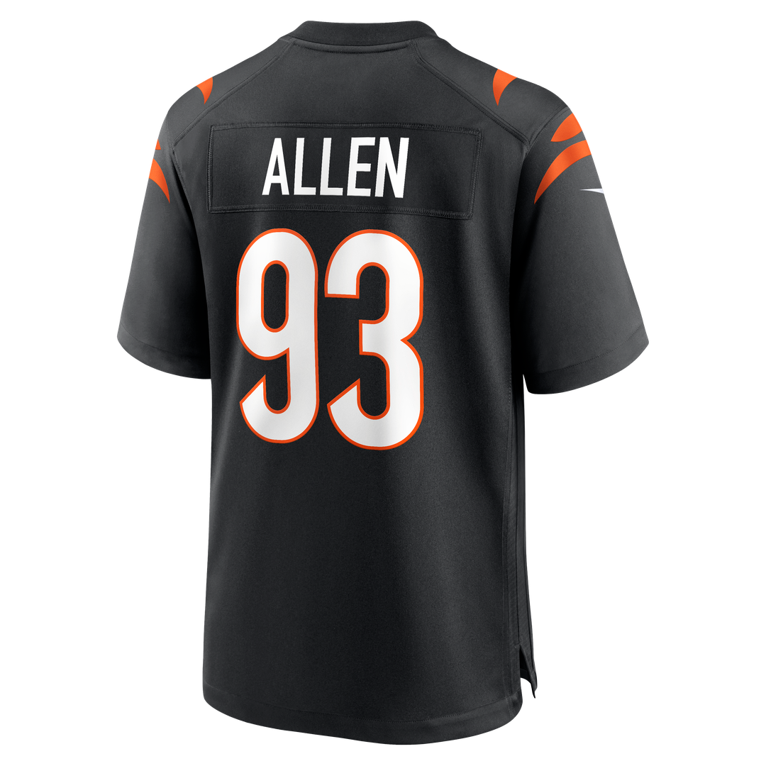 Cincinnati Bengals Jonathan Allen Black Team Game Jersey | NFL Football Jersey