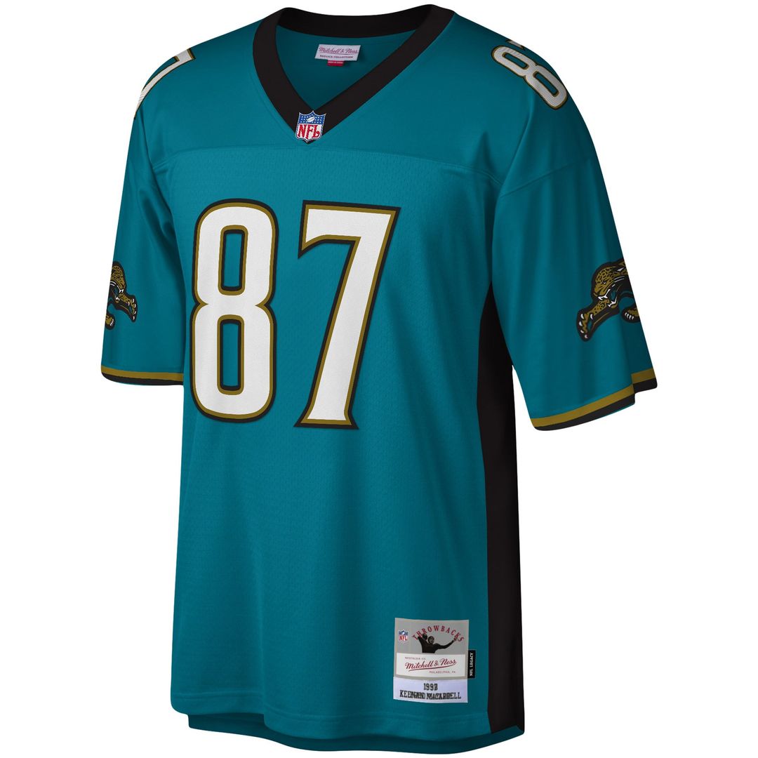 Jacksonville Jaguars Keenan McCardell Teal Legacy Replica Jersey | NFL Football Jersey
