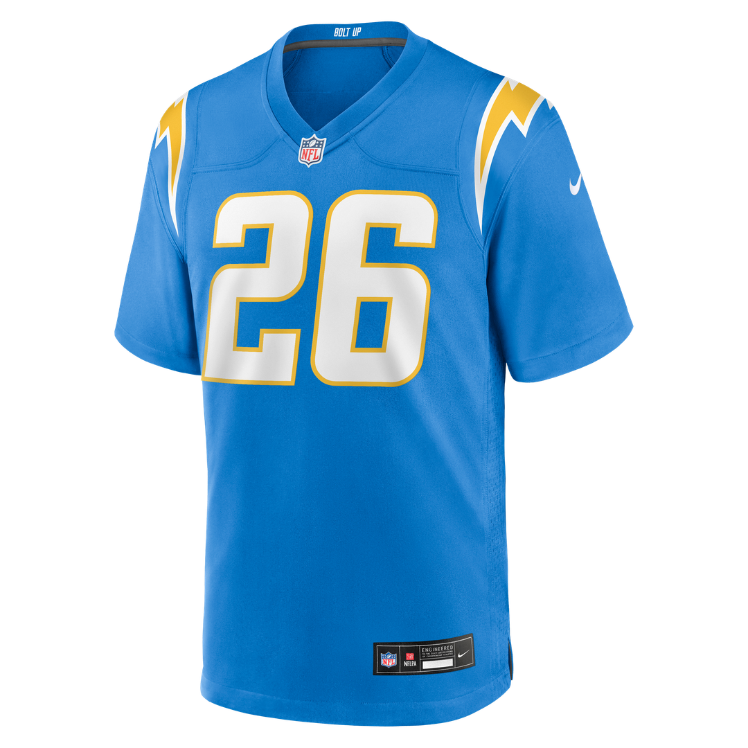 Los Angeles Chargers Asante Samuel Jr. Powder Blue Game Player Jersey | NFL Football Jersey