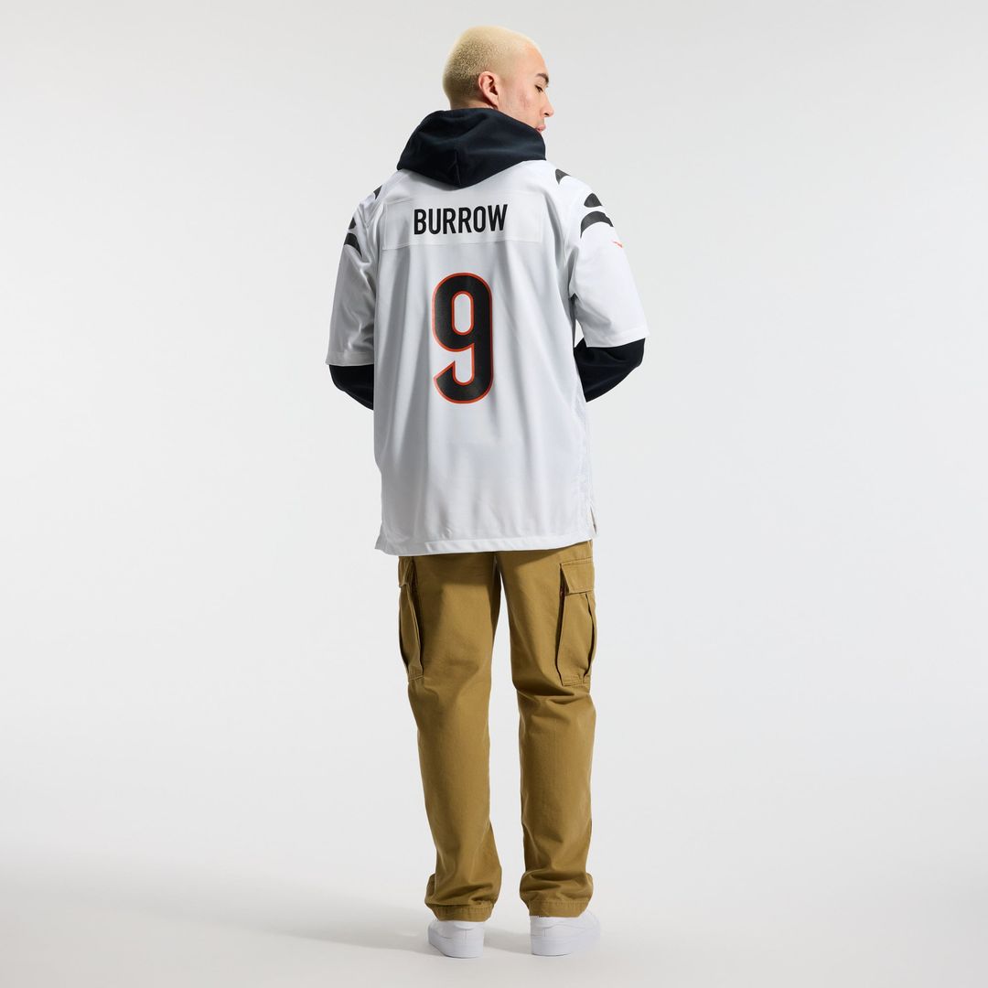 Cincinnati Bengals Joe Burrow Orange Alternate Game Jersey | NFL Football Jersey