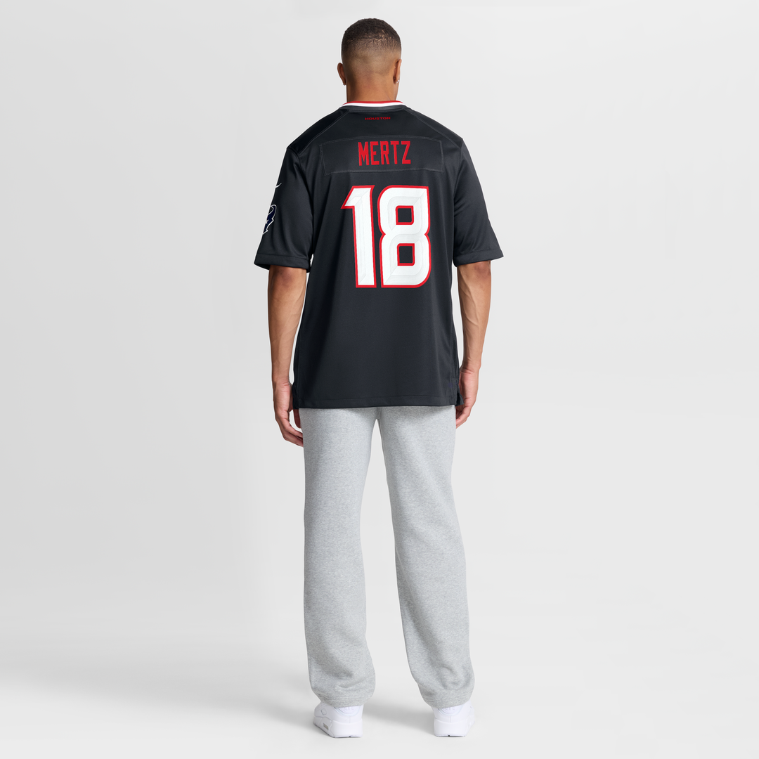 Houston Texans Graham Mertz Navy Team Game Jersey | NFL Football Jersey