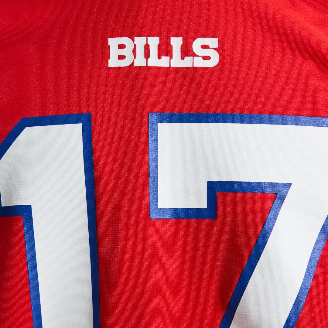 Buffalo Bills Josh Allen Red Alternate Game Player Jersey | NFL Football Jersey