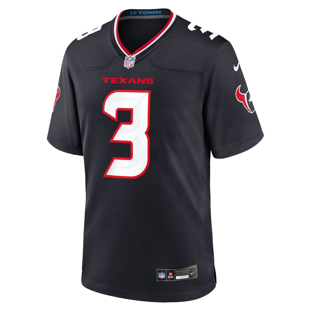 Houston Texans Tank Dell Red Alternate Game Jersey | NFL Football Jersey