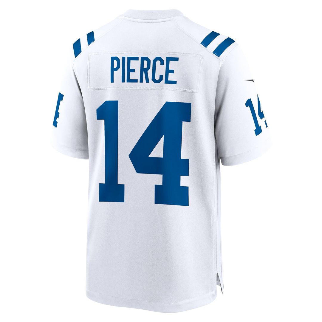 Indianapolis Colts Alec Pierce White Away Game Player Jersey | NFL Football Jersey