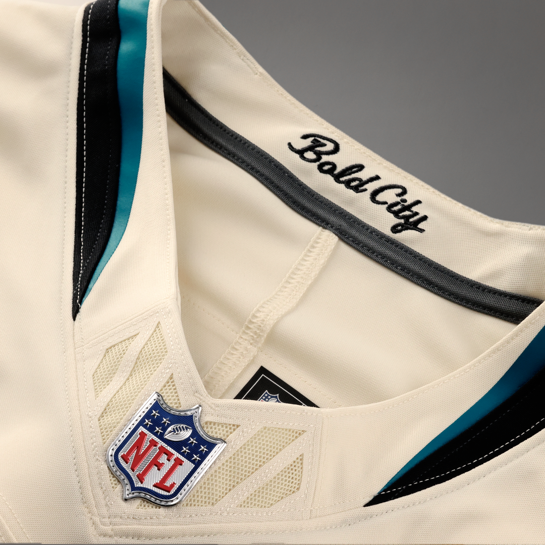Jacksonville Jaguars Josh Hines-Allen Natural 2026 Rivalries Collection Stitched Limited Jersey | NFL Football Jersey