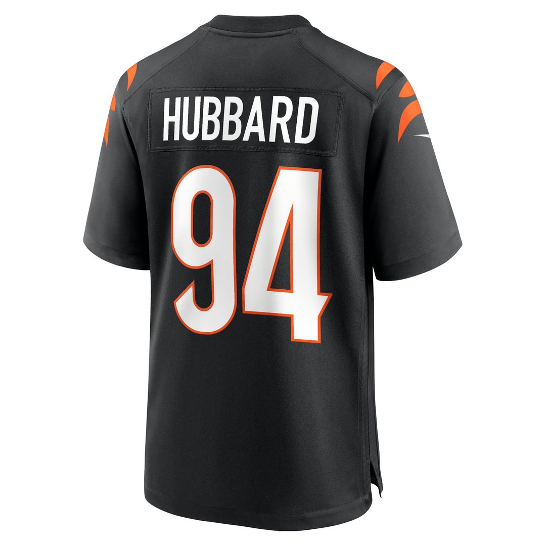 Cincinnati Bengals Sam Hubbard Black Player Game Jersey | NFL Football Jersey