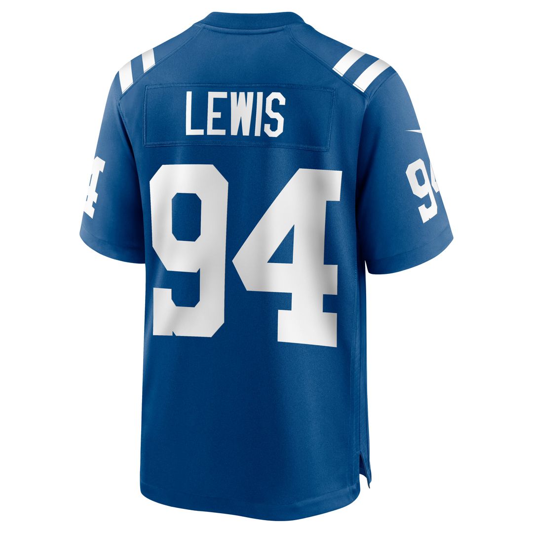 Indianapolis Colts Tyquan Lewis Royal Game Jersey | NFL Football Jersey