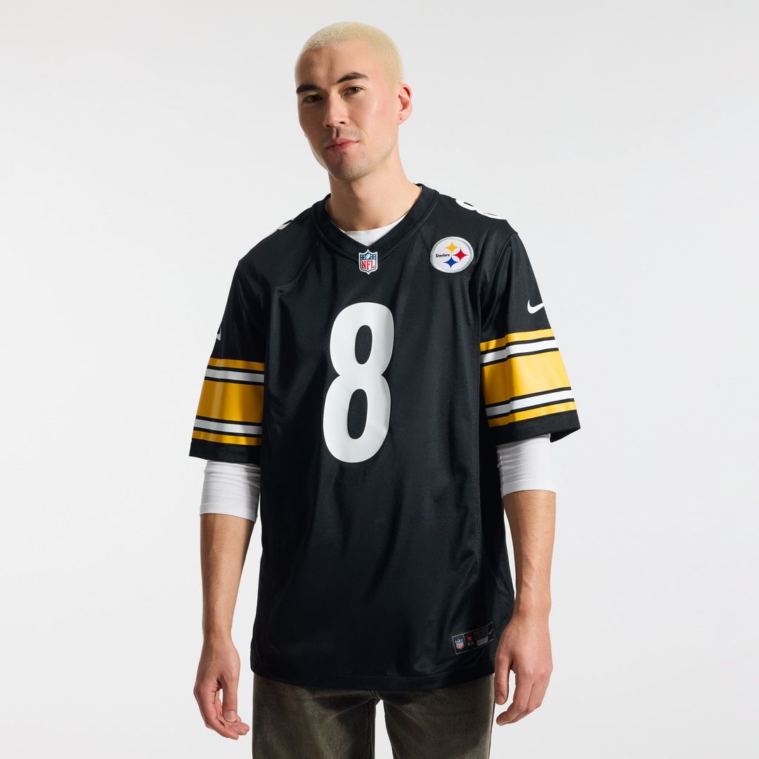 Pittsburgh Steelers Aaron Rodgers White Game Jersey | NFL Football Jersey