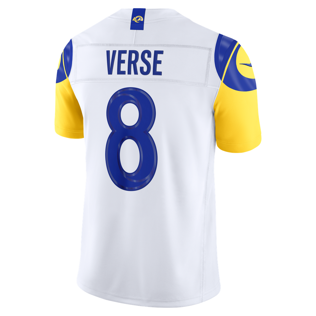 Los Angeles Rams Jared Verse White Vapor F.U.S.E. Stitched Limited Jersey | NFL Football Jersey