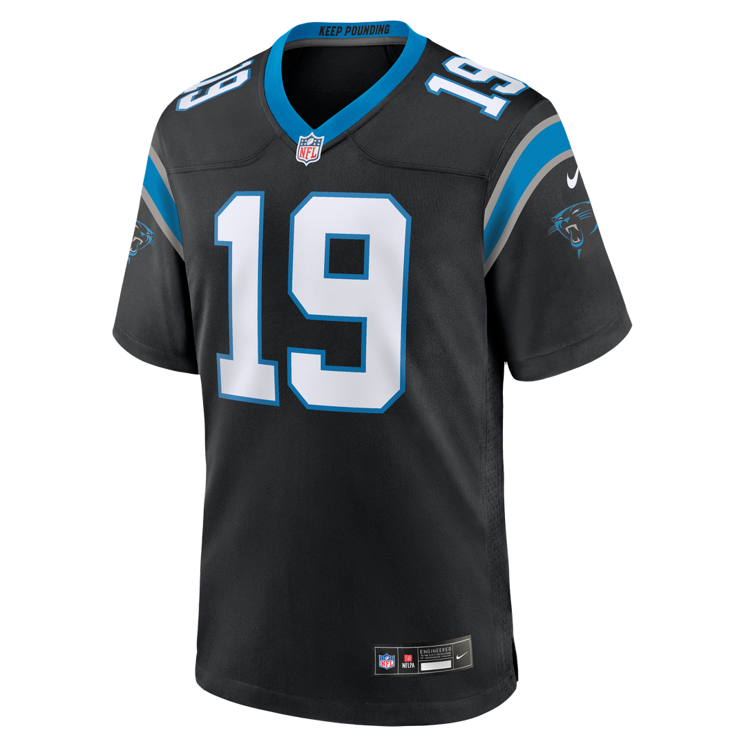 Carolina Panthers Chris Brazzell II Black Team Game Jersey | NFL Football Jersey