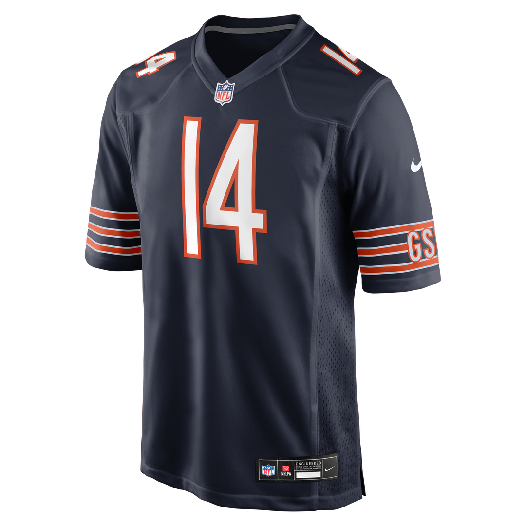 Chicago Bears Kalif Raymond Navy Team Game Jersey | NFL Football Jersey