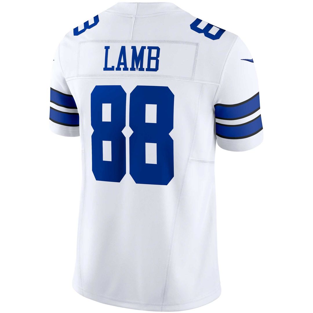Dallas Cowboys CeeDee Lamb White Vapor F.U.S.E. Limited Jersey | NFL Football Jersey