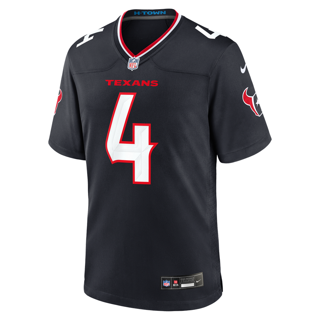 Houston Texans Kamari Lassiter Navy Team Game Jersey | NFL Football Jersey