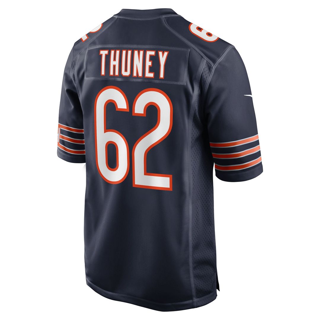 Chicago Bears Joe Thuney Navy Team Game Jersey | NFL Football Jersey