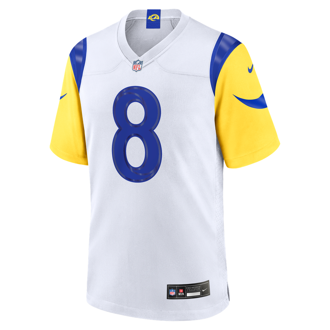 Los Angeles Rams Jared Verse Royal Player Game Jersey | NFL Football Jersey