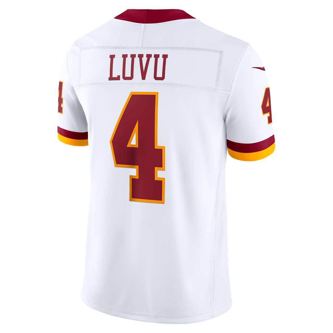 Washington Commanders Frankie Luvu White Vapor F.U.S.E. Stitched Limited Jersey | NFL Football Jersey