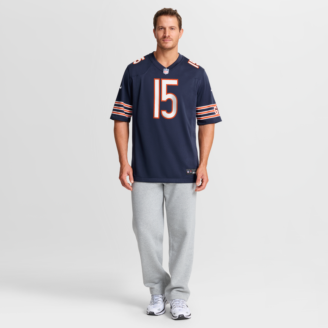 Chicago Bears Rome Odunze Navy Player Game Jersey | NFL Football Jersey