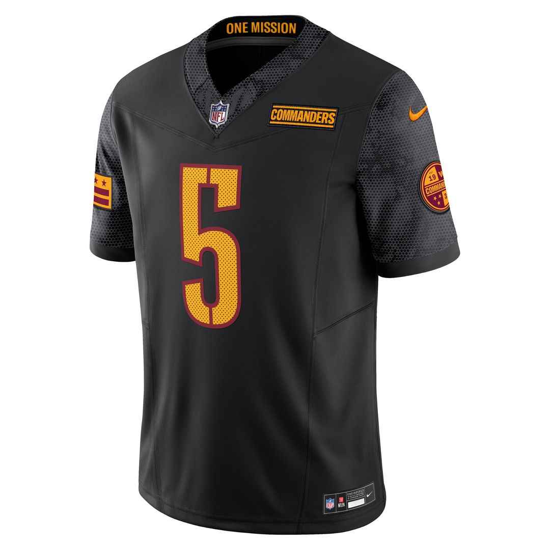 Washington Commanders Jayden Daniels White Vapor F.U.S.E. Limited Super Bowl Era Jersey | NFL Football Jersey