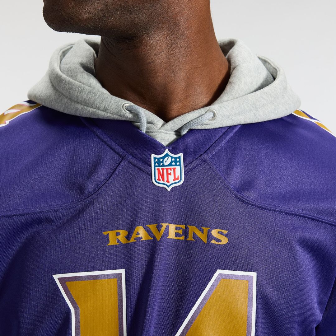 Baltimore Ravens Kyle Hamilton Purple Alternate Game Jersey | NFL Football Jersey