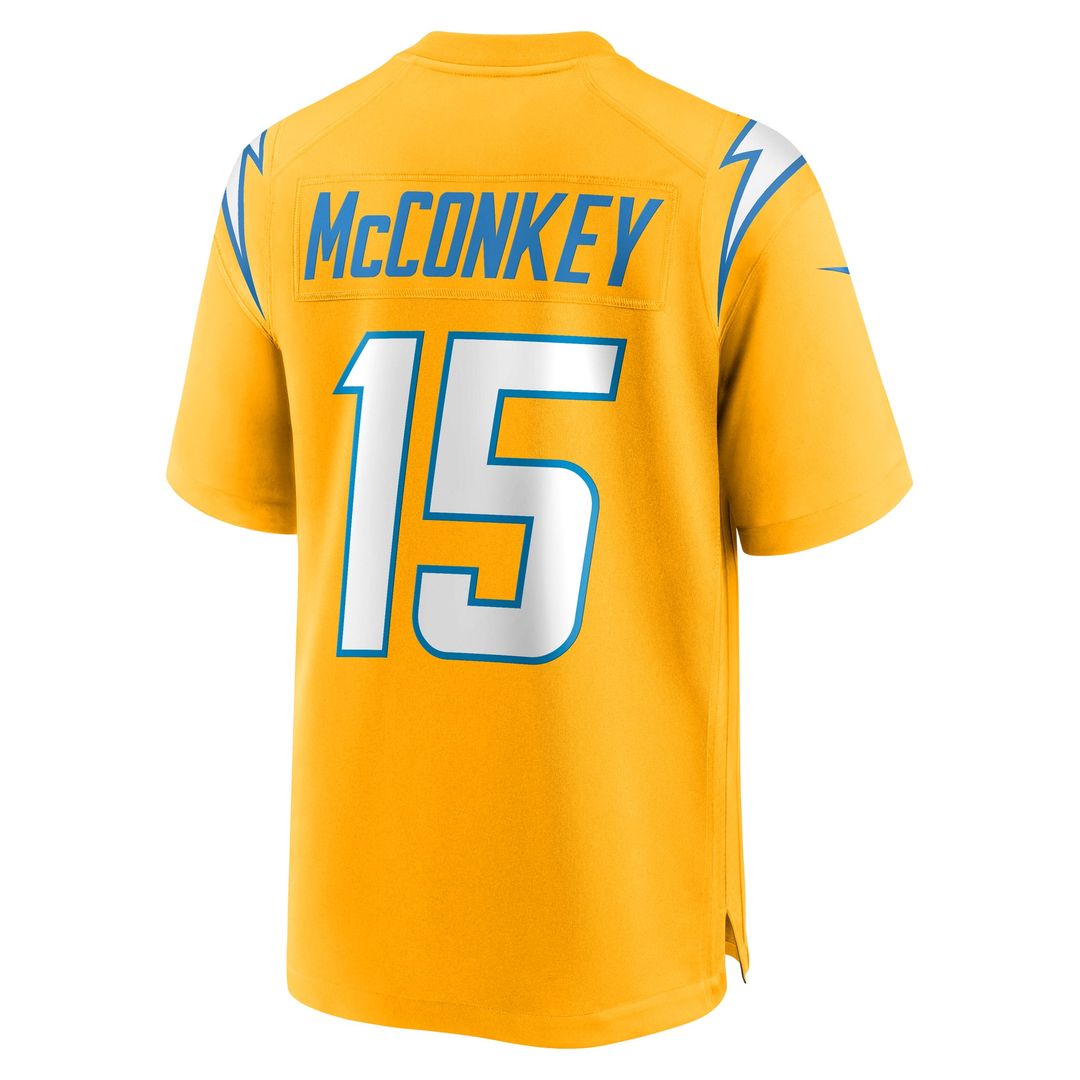 Los Angeles Chargers Ladd McConkey Powder Blue Player Game Jersey | NFL Football Jersey