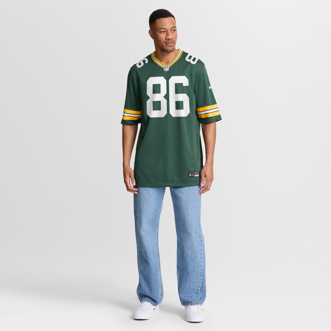 Green Bay Packers John FitzPatrick Green Team Game Jersey | NFL Football Jersey