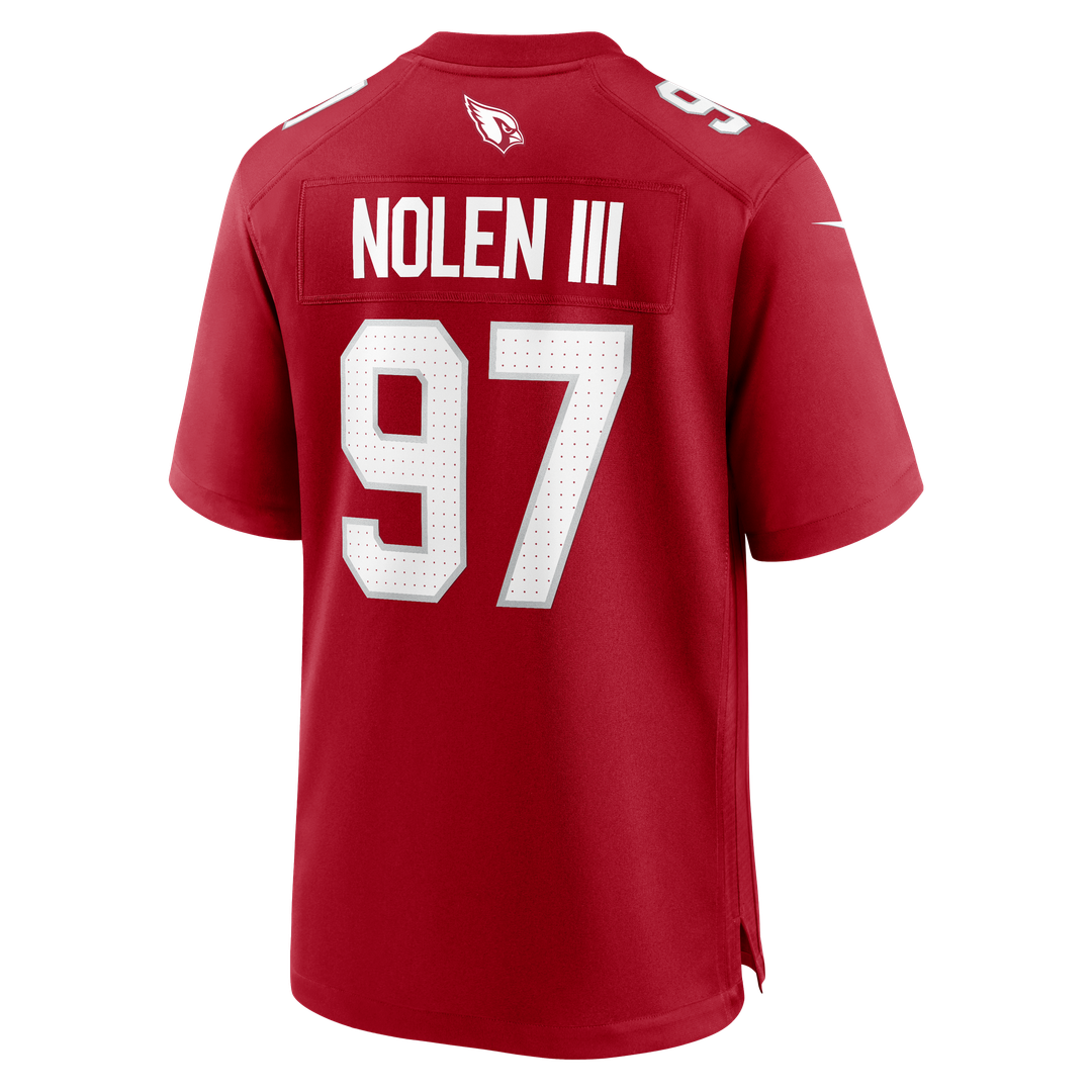 Arizona Cardinals Walter Nolen Cardinal Game Player Jersey | NFL Football Jersey
