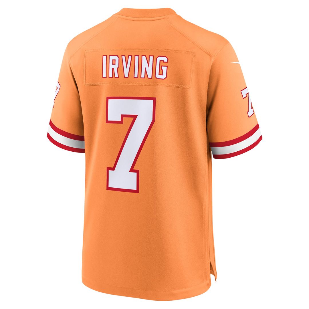 Tampa Bay Buccaneers Bucky Irving Orange Alternate Game Jersey | NFL Football Jersey