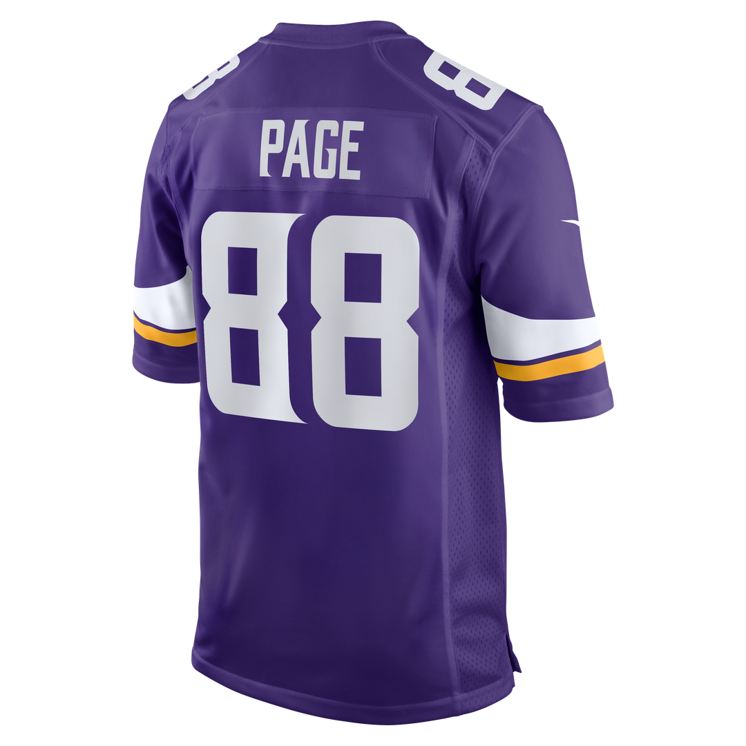 Minnesota Vikings Alan Page Purple Game Retired Player Jersey | NFL Football Jersey