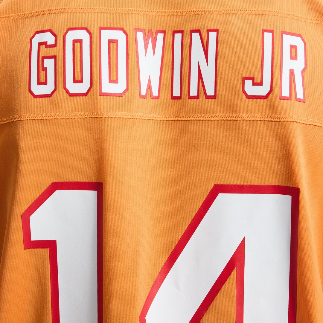 Tampa Bay Buccaneers Chris Godwin Jr. Red Game Player Jersey | NFL Football Jersey
