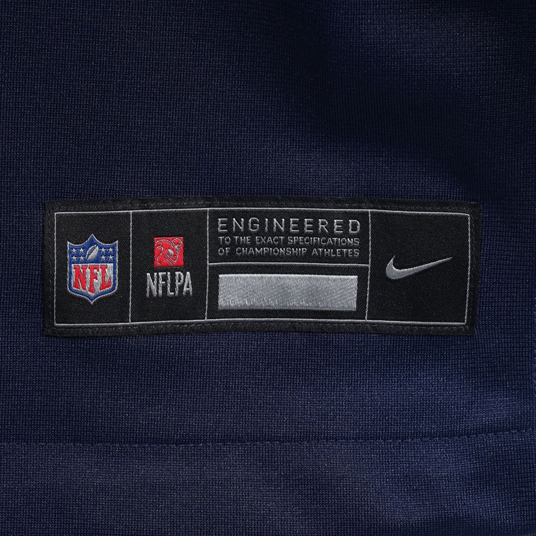New England Patriots Marcus Bryant Navy Team Game Jersey | NFL Football Jersey