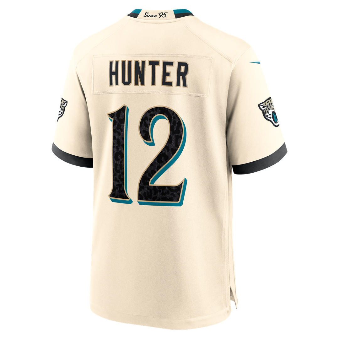 Jacksonville Jaguars Travis Hunter Natural 2026 Rivalries Collection Game Jersey | NFL Football Jersey