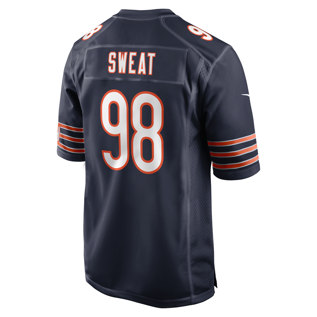 Chicago Bears Montez Sweat Navy Game Jersey | NFL Football Jersey
