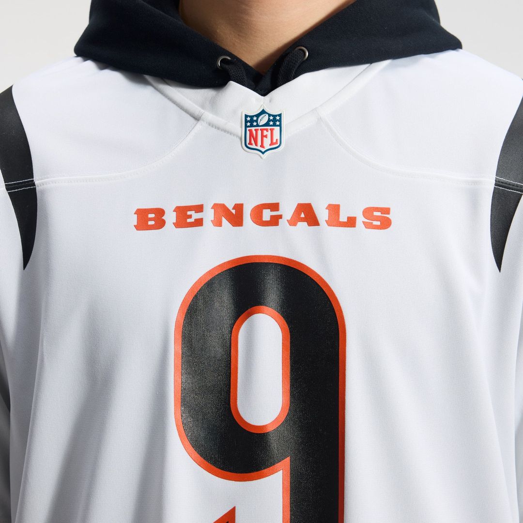 Cincinnati Bengals Joe Burrow Orange Alternate Game Jersey | NFL Football Jersey