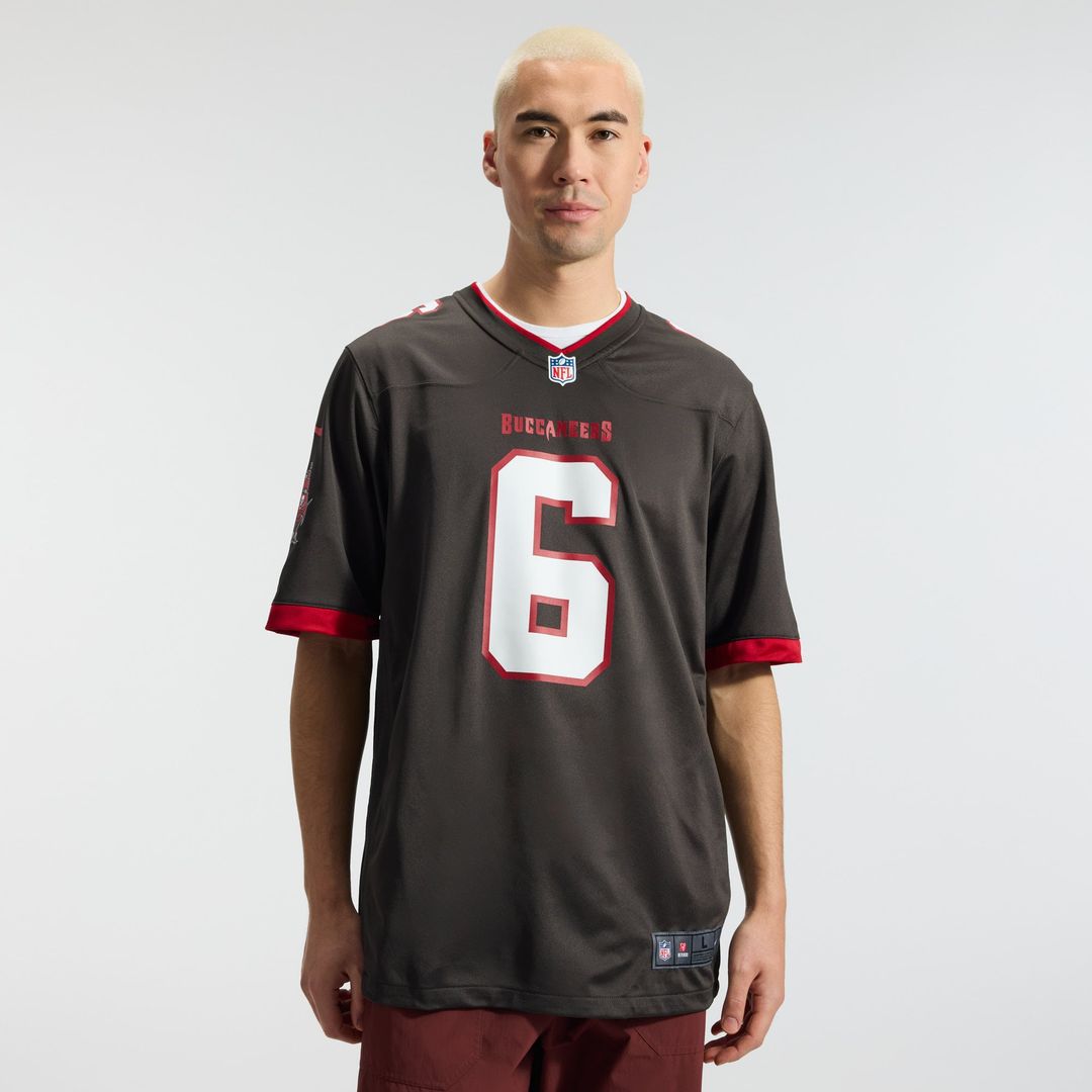 Tampa Bay Buccaneers Baker Mayfield Orange Throwback Game Jersey | NFL Football Jersey