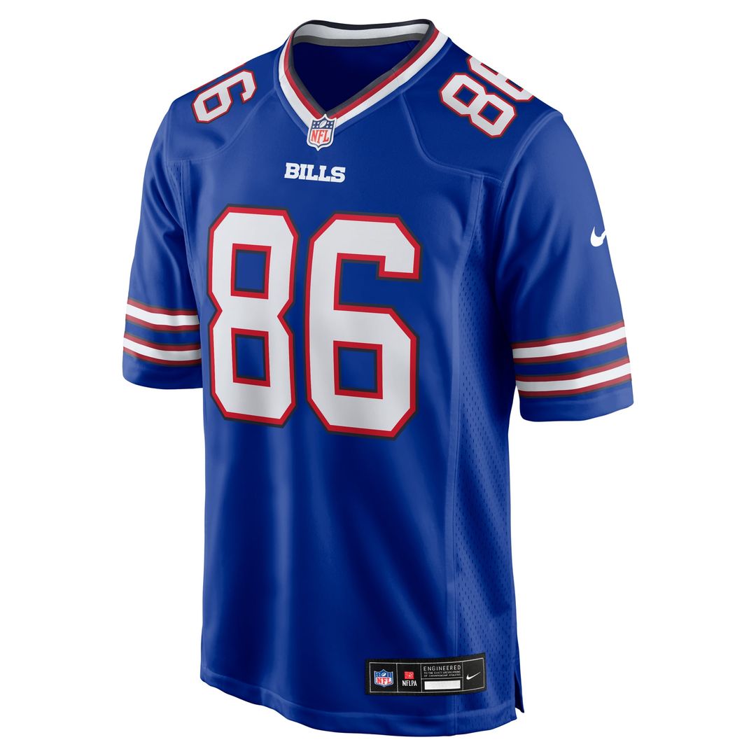 Buffalo Bills Dalton Kincaid Gray Nickel City Game Jersey | NFL Football Jersey