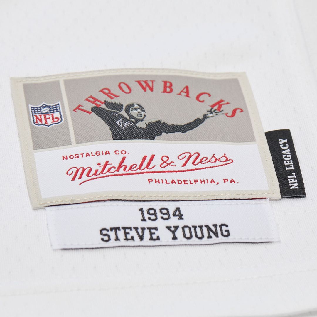San Francisco 49ers Steve Young White 1994 Legacy Replica Jersey | NFL Football Jersey
