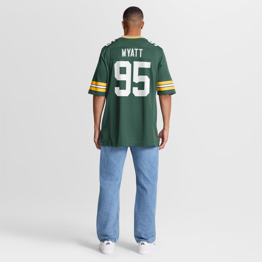 Green Bay Packers Devonte Wyatt Green Player Game Jersey | NFL Football Jersey