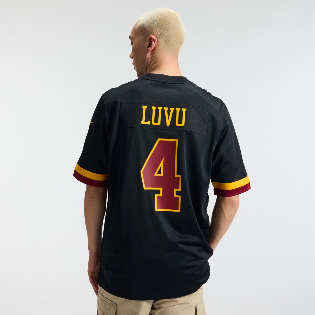 Washington Commanders Frankie Luvu Burgundy Game Jersey | NFL Football Jersey